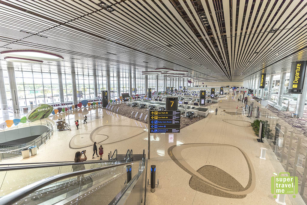 Singapore Changi Airport Departure and Transit Area Terminal 1 