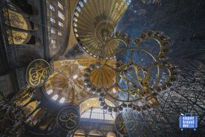 Istanbul - Inside Hagia Sofia