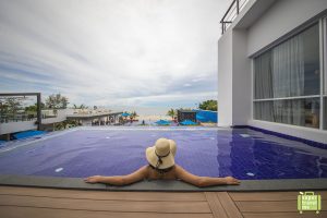 Swim in your own private pool if you stay in the one bedroom suites with private pool at the Radisson Blu Resort Hua Hin