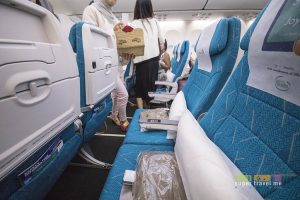 SilkAir Boeing 737 MAX 8 Economy Class seat