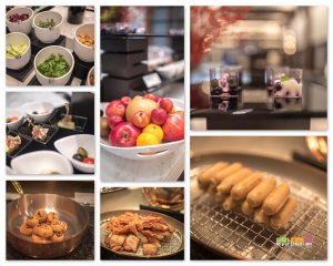 Le Meridien Seoul Club Lounge Happy Hour selection of food