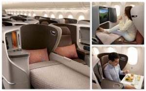 Singapore Airlines New Regional Business Class (SIA photo)