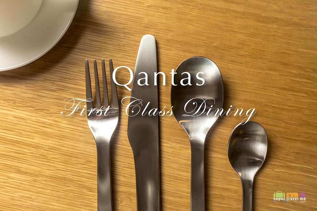 Qantas First Class Cutlery