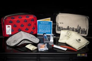 HK Airlines Amenity Kit and contents