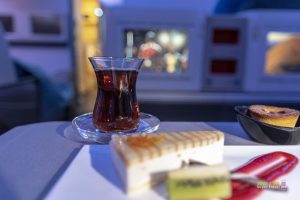 Enjoy a cuppa Turkish Tea on board Turkish Airlines