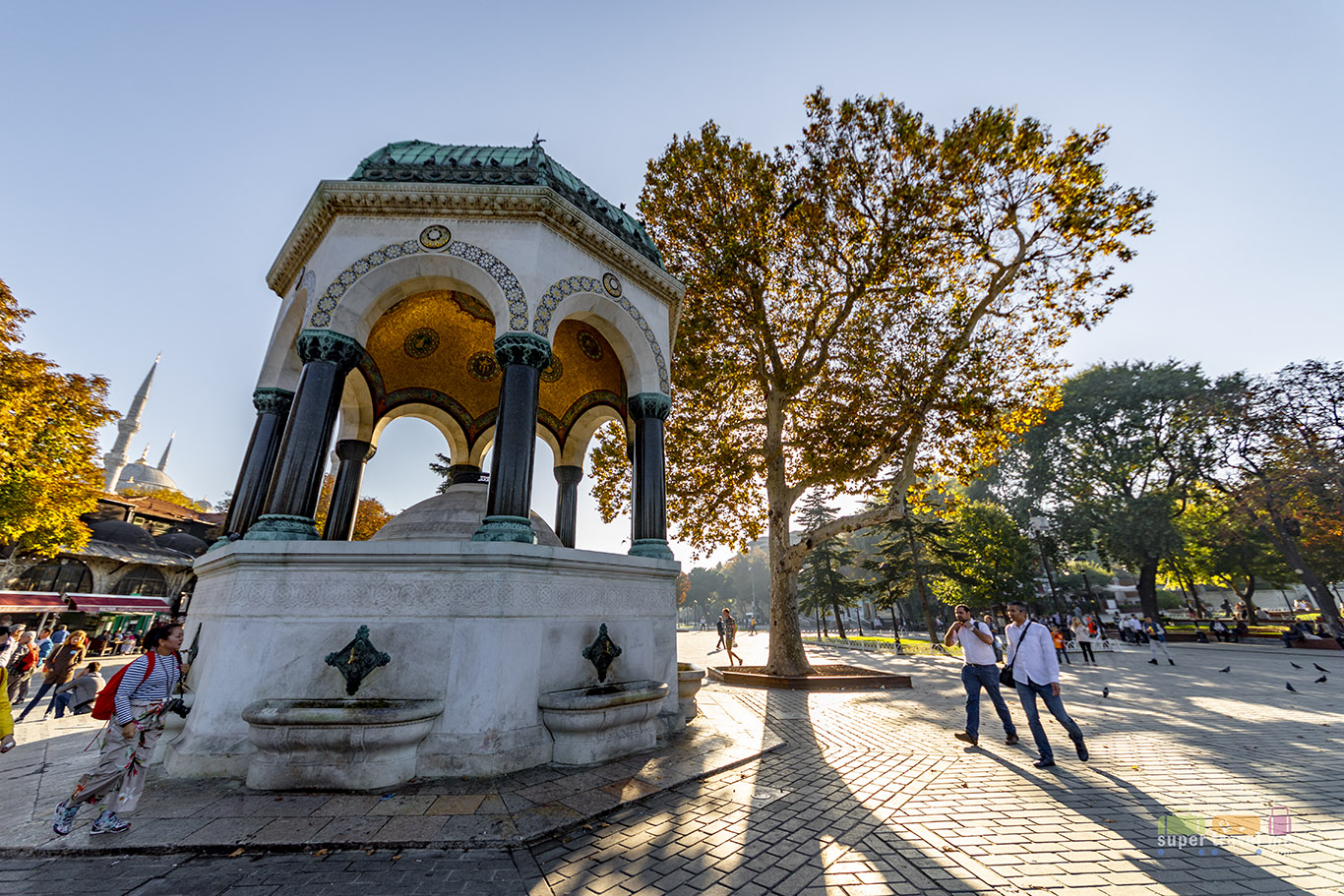 German Fountain in Istanbul 