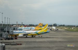 Cebu Pacific Aircraft parked at Cebu Mactan Airport
