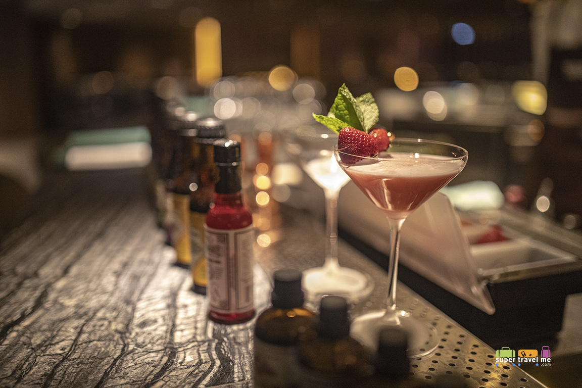 Enjoy a cocktail at Aerobar 
