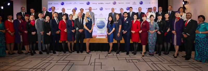 oneworld celebrates 25th anniversary at IATA AGM press conference in June 2024
