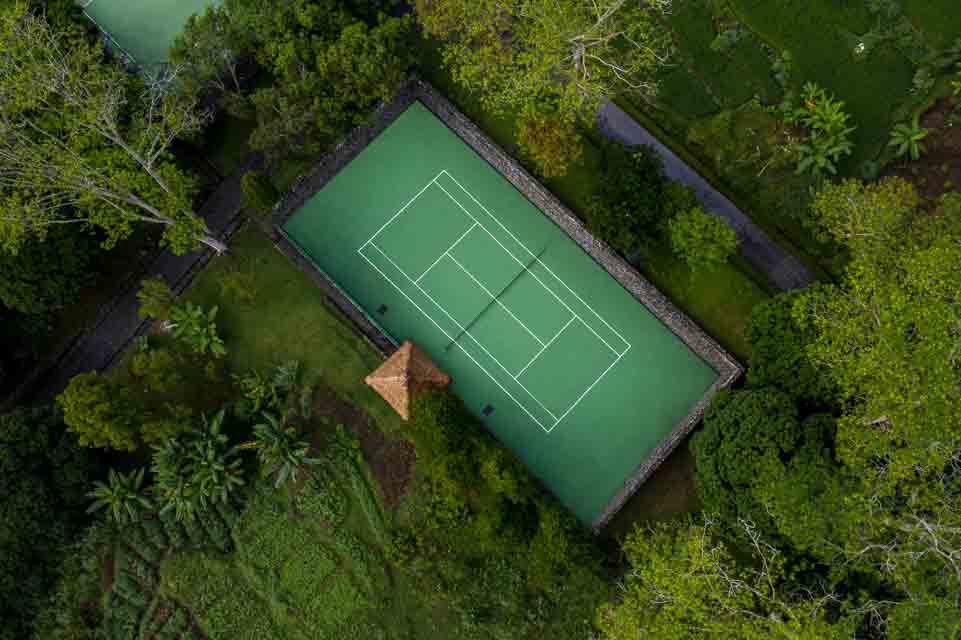 Amanjiwo Indonesia - Tennis court (Aman photo)