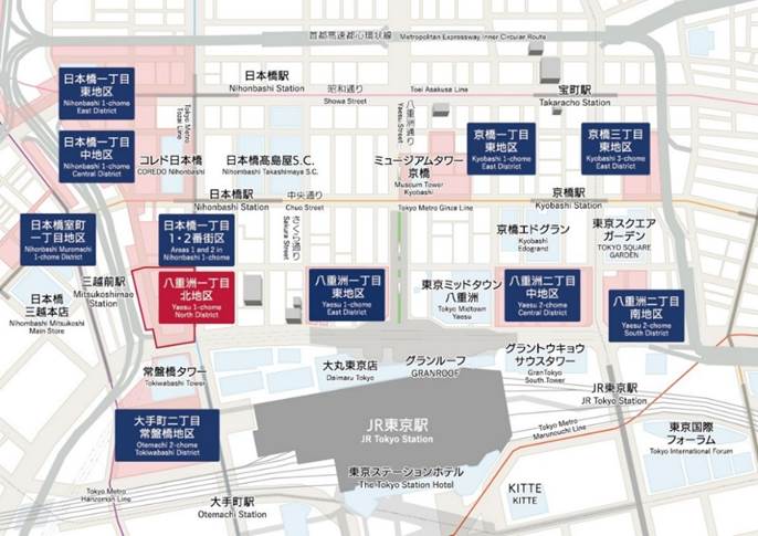 Map of SEN/KA TOKYO by The Crest Collection