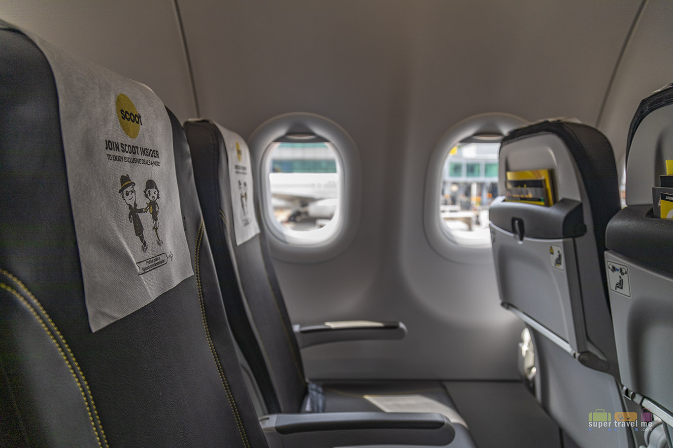 Inside Scoot's first A320neo aircraft 9V-TNA