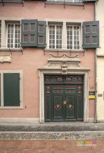 Beethoven's birth home in Bonn, Germany. Now a museum.