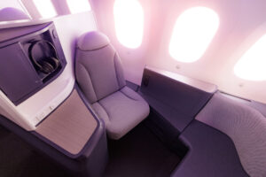 Air New Zealand Business Premier Seat