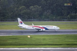 Malaysia Airlines in Changi Airport