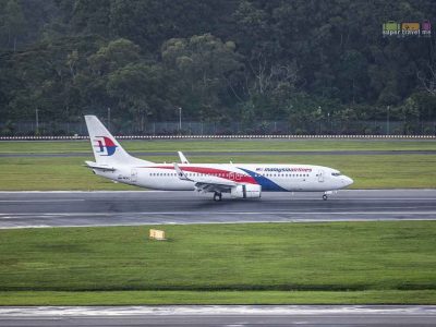 Malaysia Airlines in Changi Airport