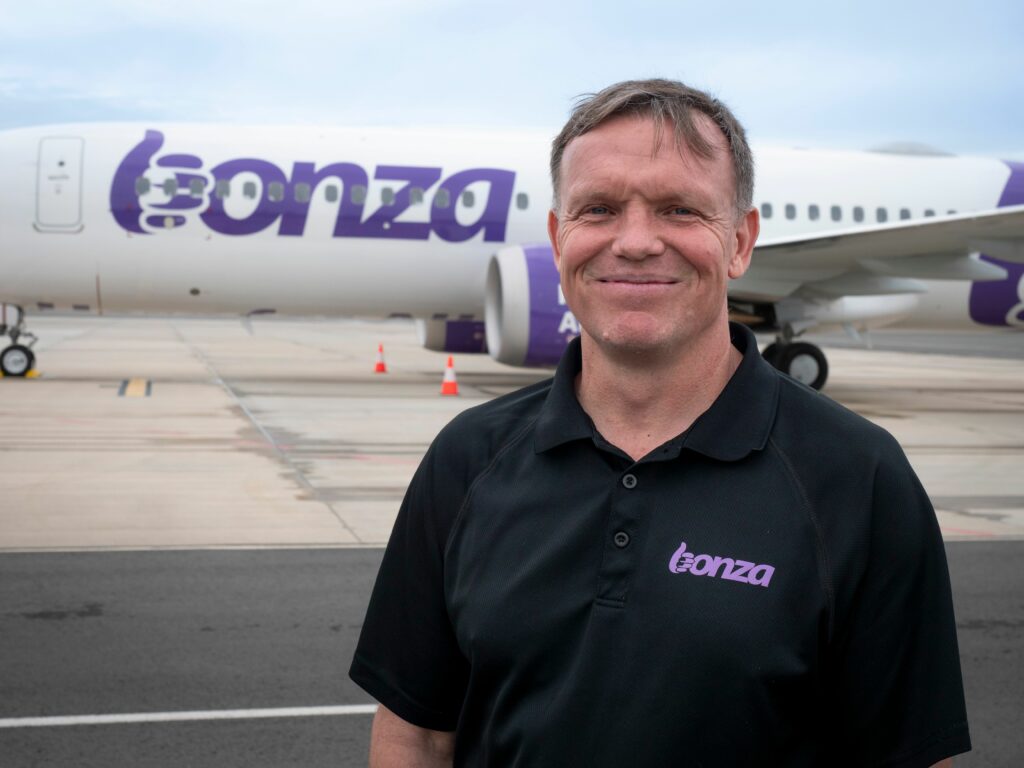 Tim Jordan, CEO of Bonza
