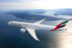 Emirates Boeing 777-300ER aircraft (Emirates photo)