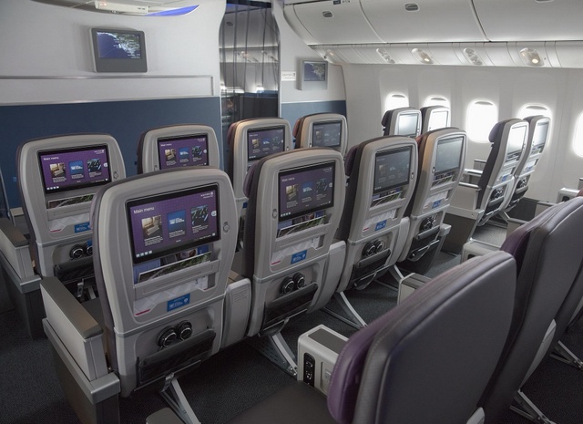 United Premium Plus Cabin (Source: United Airlines)